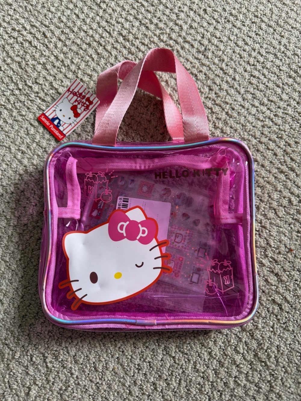 Hello Kitty Pink Mini Square Tote